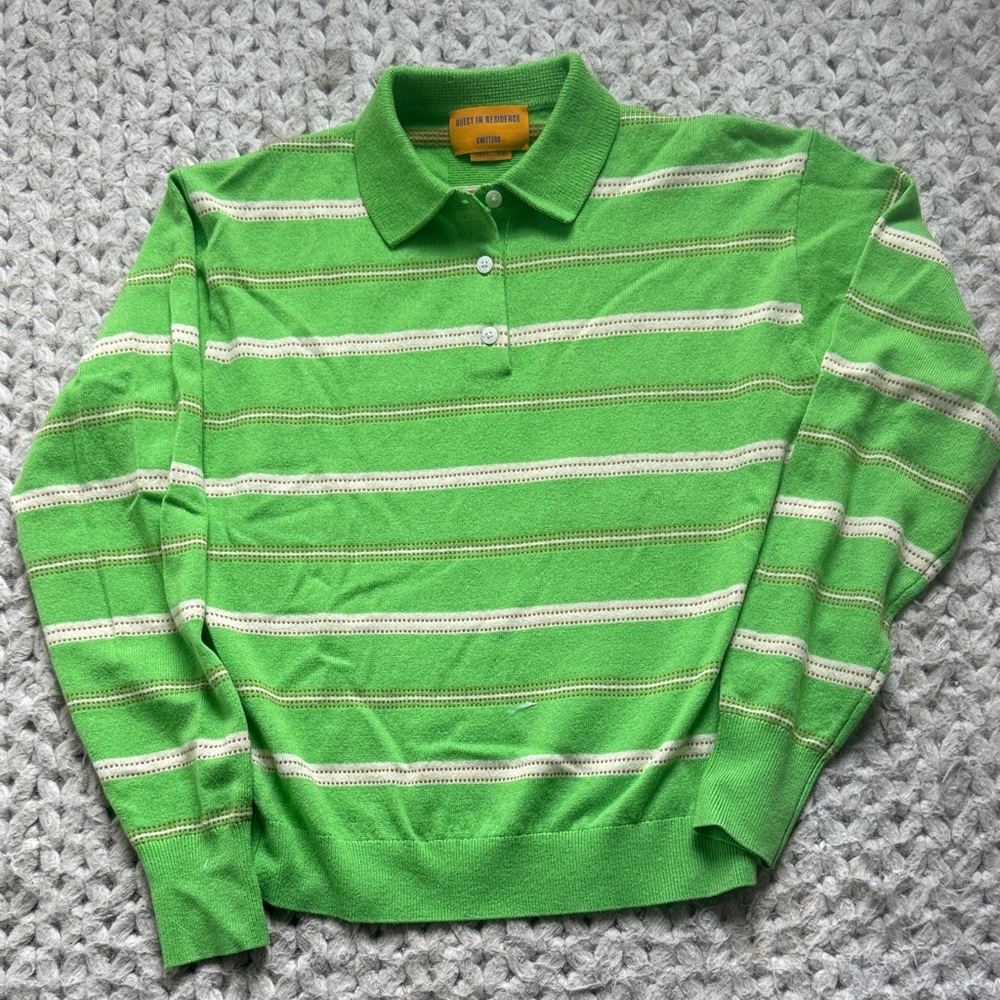 Guest in residence cashmere polo